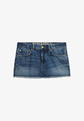 Superdry & Co Denim skirt - venice authentic blue