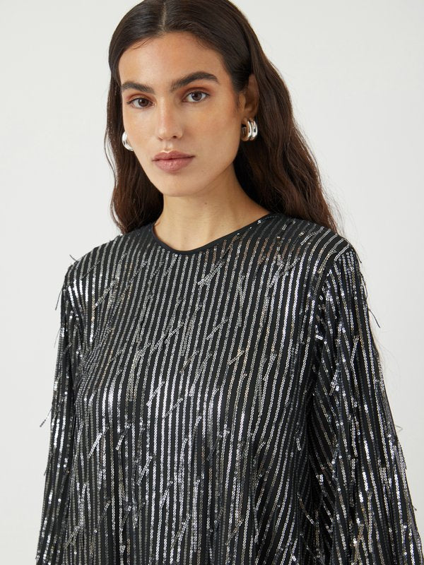 YAS YASLANTRA SEQUIN FRINGE