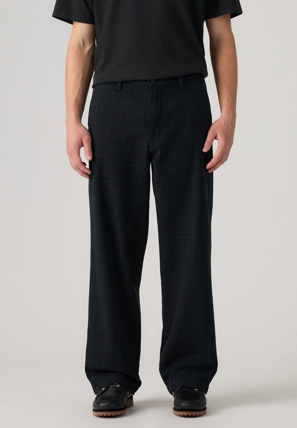 Levi's® XX CHINO BAGGY - Chinos - miles plaid dark tonal twill yd