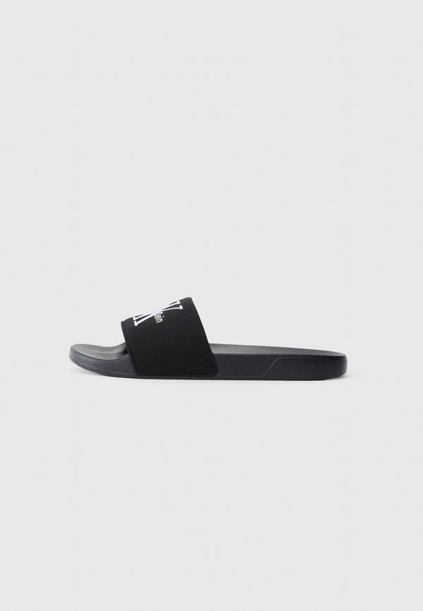 Calvin Klein ESS SLIDE CV - Slippers - triple black