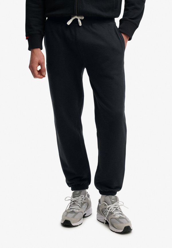Superdry & Co ESSENTIAL LOGO CLASSIC JOGGERS - Tracksuit bottoms - eclipse navy