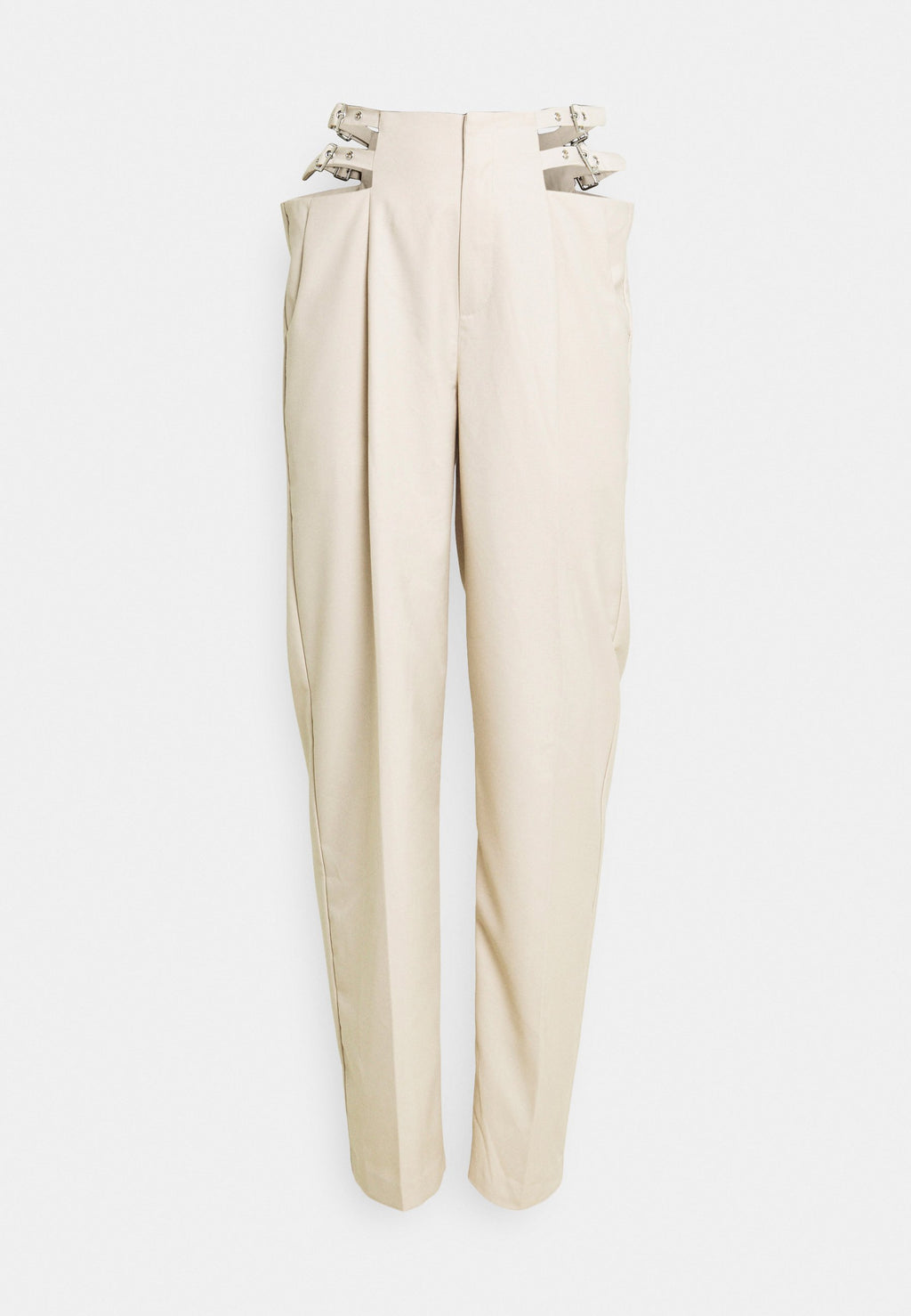 Nly by Nelly BUCKLE HIGH WAIST PANTS