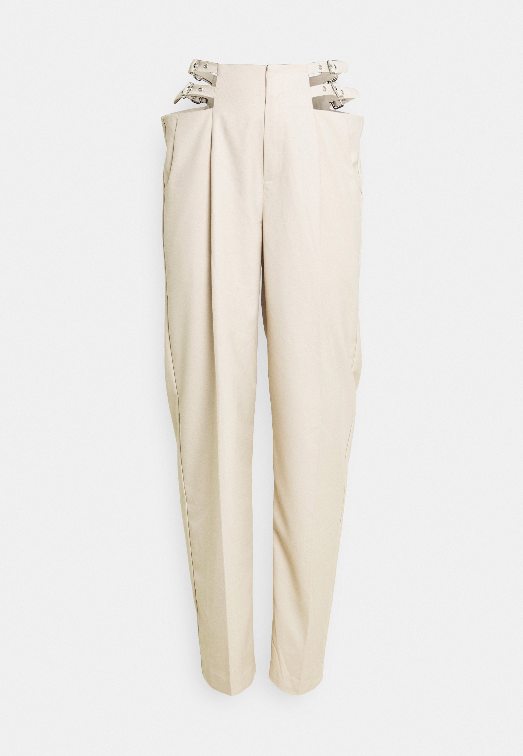 Nly by Nelly BUCKLE HIGH WAIST PANTS