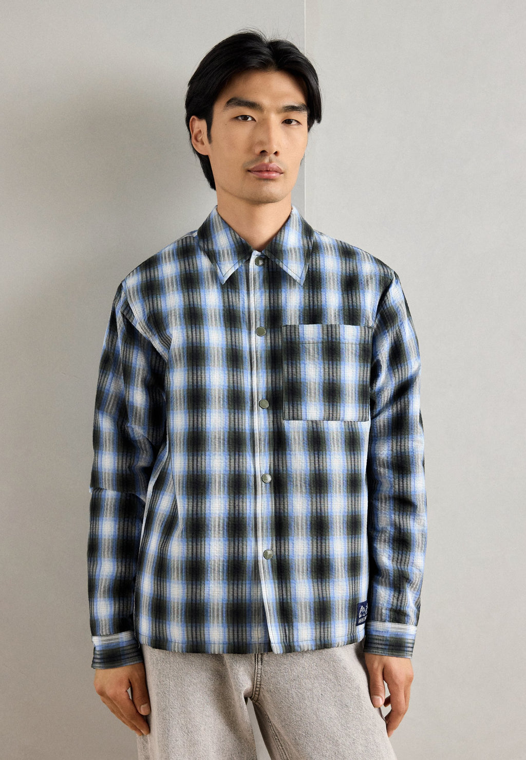 Scotch & Soda CHECK PADDED OVERSHIRT