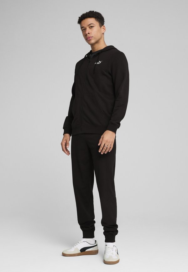 Puma ESS NO. 1 LOGO  - Zip-up sweatshirt - black
