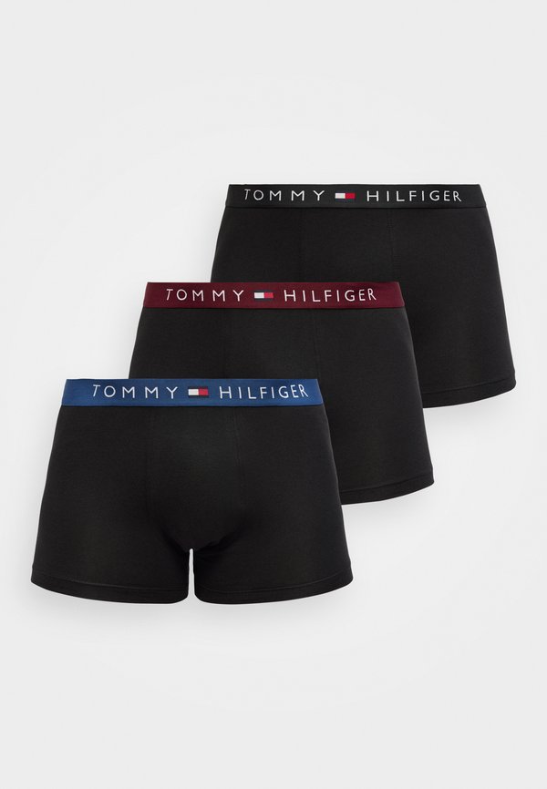 Tommy Hilfiger 3 PACK TRUNK WB - TH ORIGINAL - Trunks - black/blue