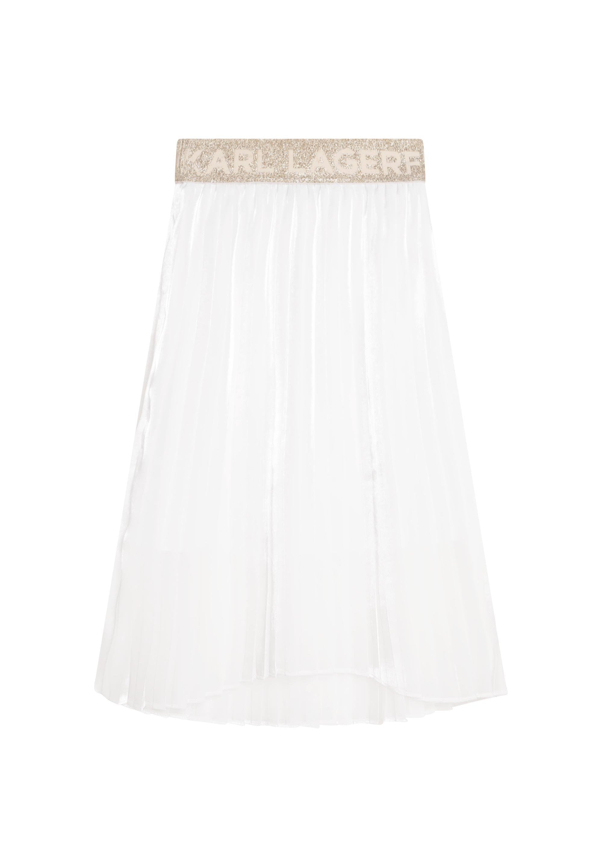 KARL LAGERFELD KIDS A-Linien-Rock Media 1