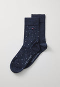 Tommy Hilfiger MEN SOCK DOT 2 PACK - Socks - dark blue