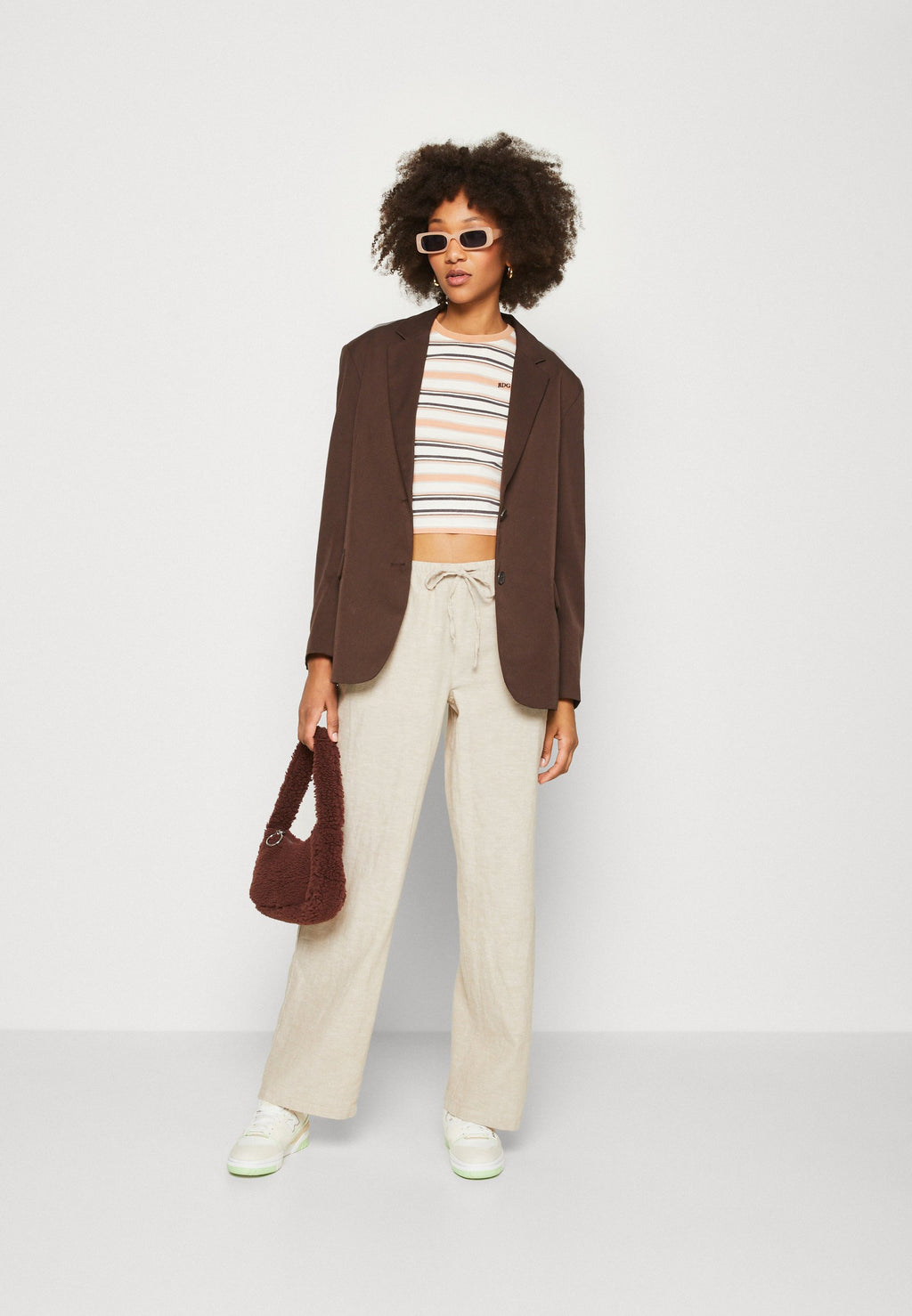 Gina Tricot BLEND TROUSERS