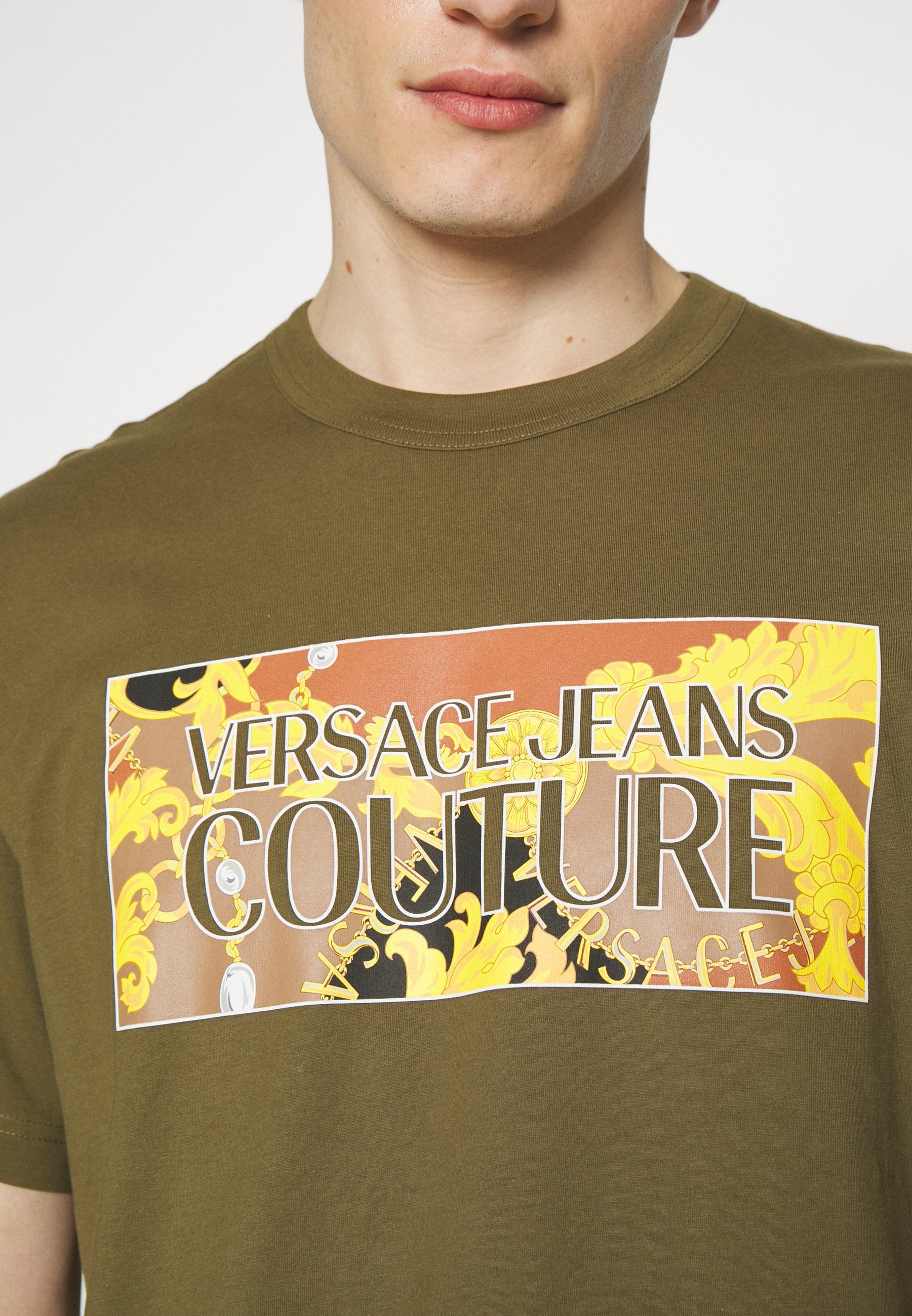 Versace Jeans Couture LOGO SQUARE PEARLS