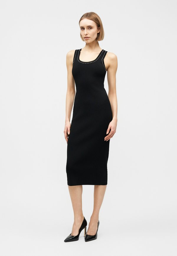 MICHAEL Michael Kors STUD STITCH TANK MIDI