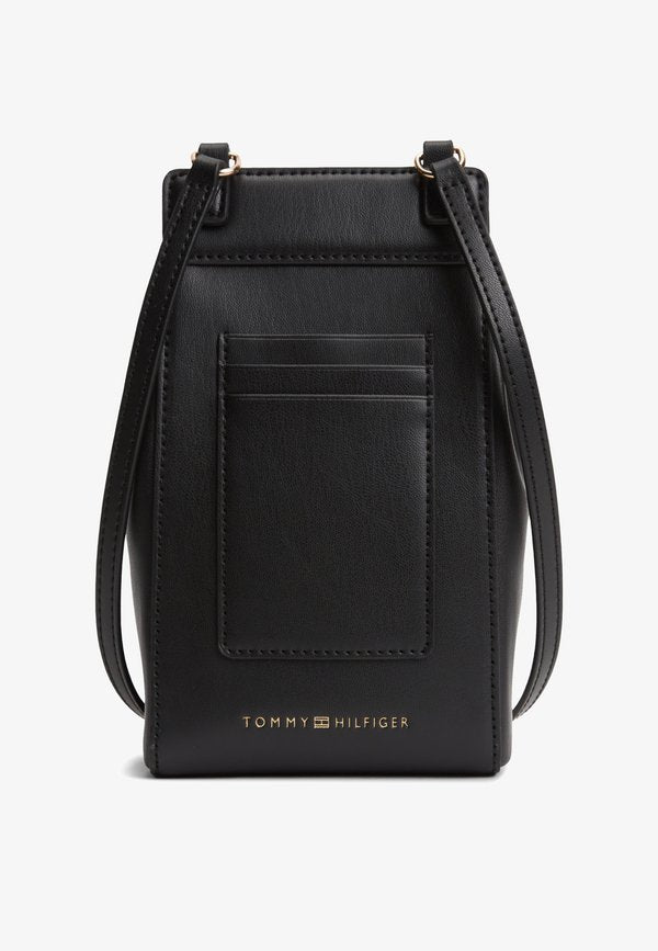 Tommy Hilfiger PHONE POUCH - Phone case - black
