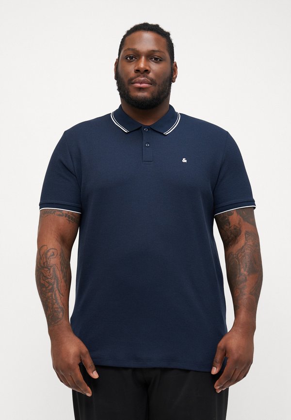 Jack & Jones Plus Size Logo - Polo shirt - sky captain