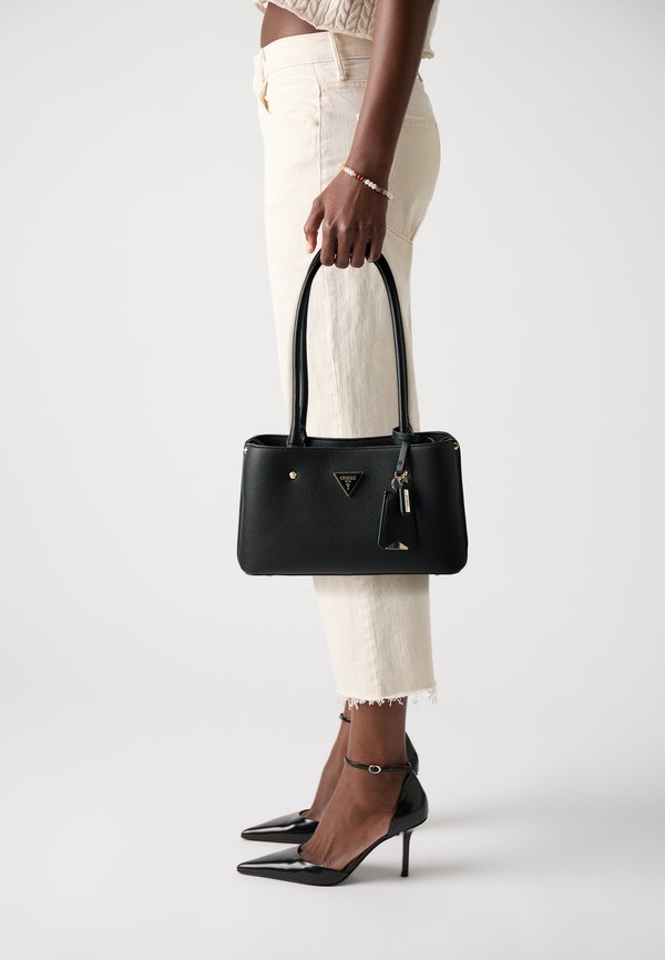 Guess MERIDIAN - Handbag - black