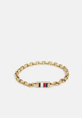 Tommy Hilfiger BRUCE CHAIN UNISEX - Bracelet - gold-coloured