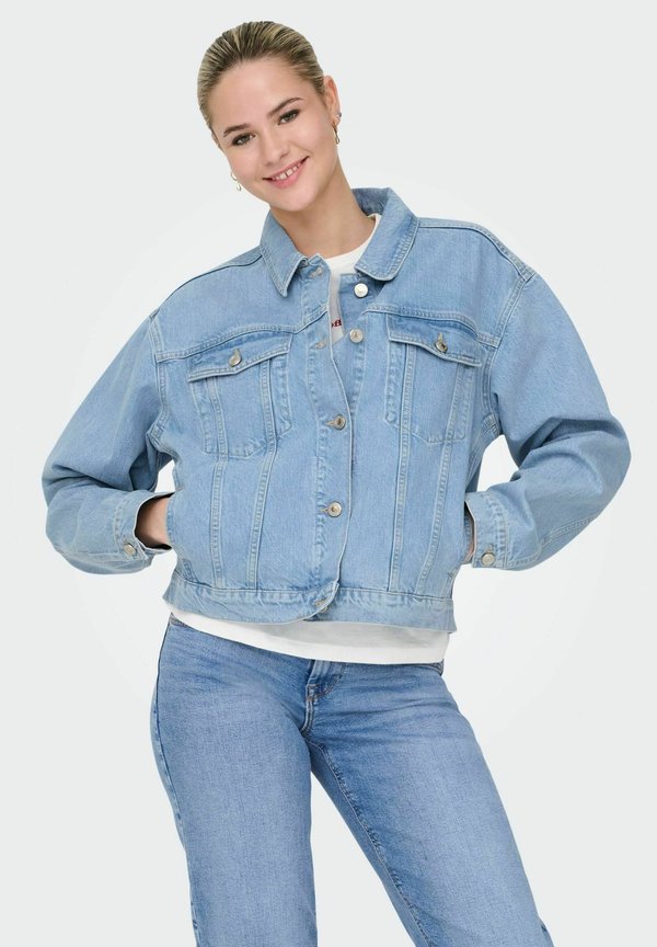 ONLY Denim ONLHARPER Denim - Denim jacket - light blue denim