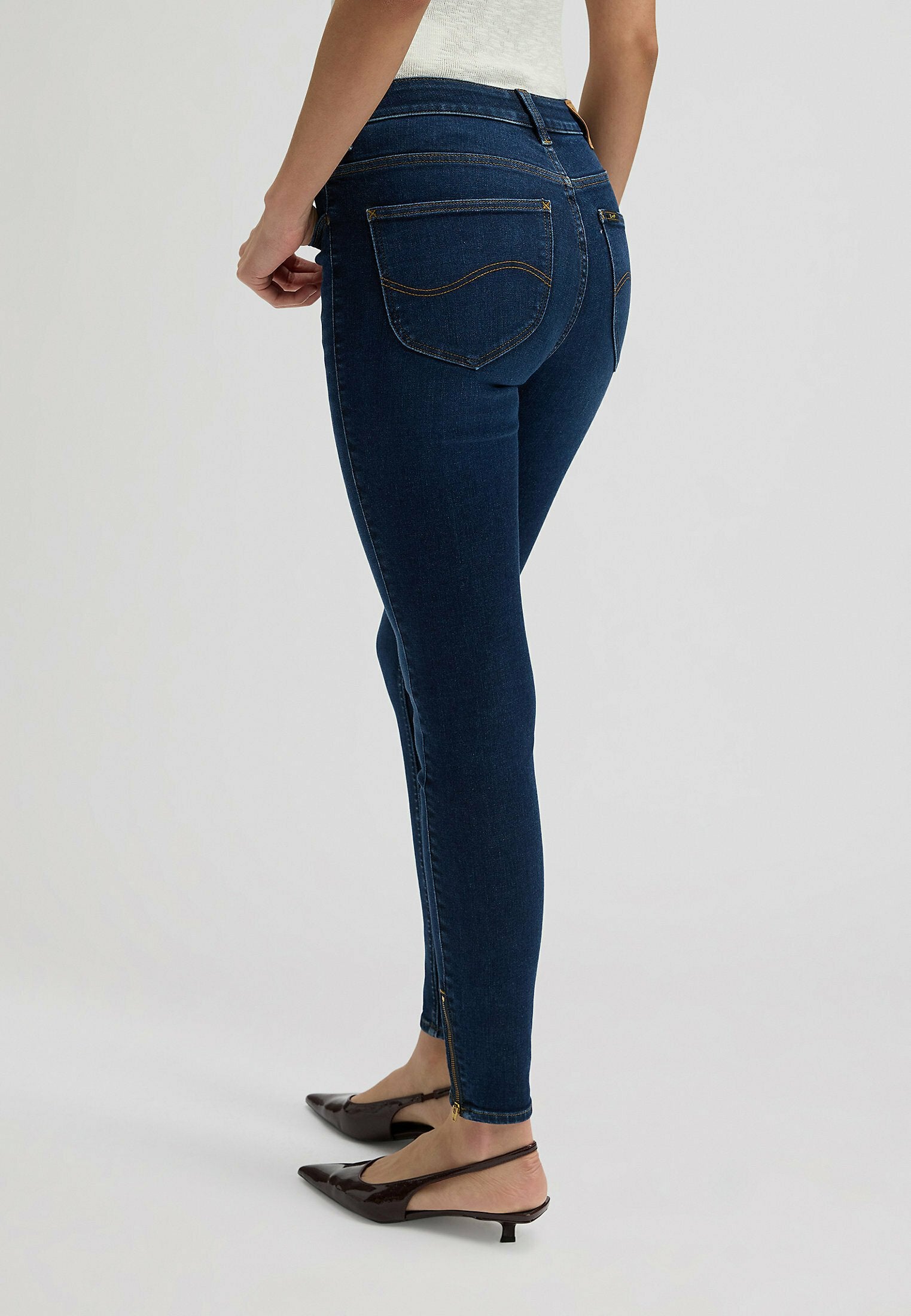 Lee 5-POCKET JEAN SCARLETT_HIGH_ZIP FOR WOMENS - SKINNY FIT