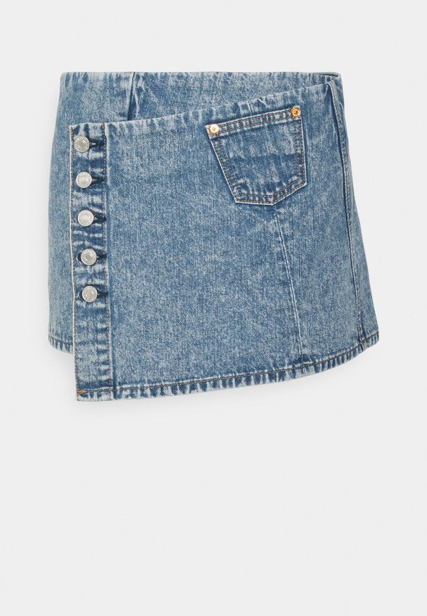 RE/DONE WRAP SKIRT