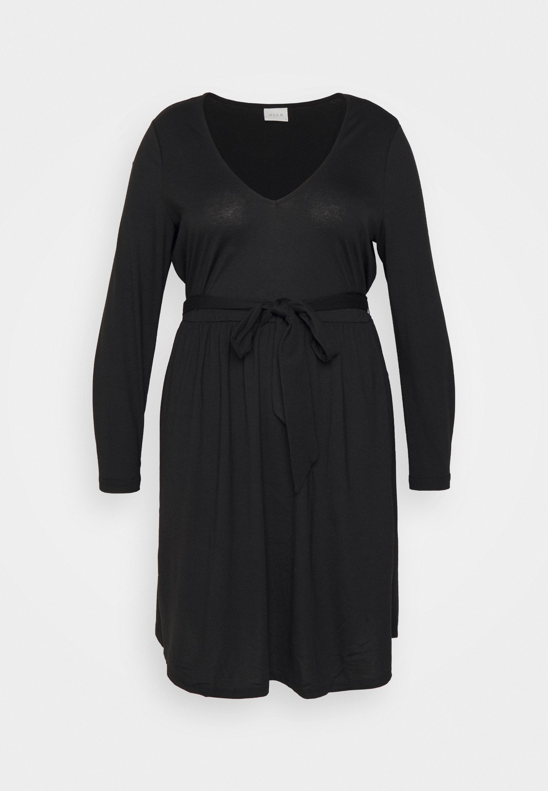 EVOKED VILA VINIMO V NECK BELT DRESS