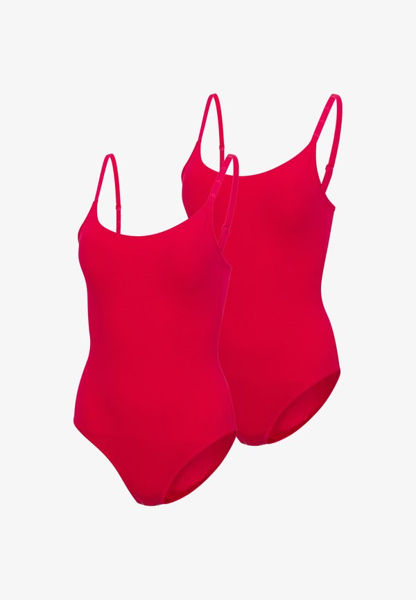adidas Sportswear SPORT ACTIVE ESSENTIALS 2-PACK - Body - bright red