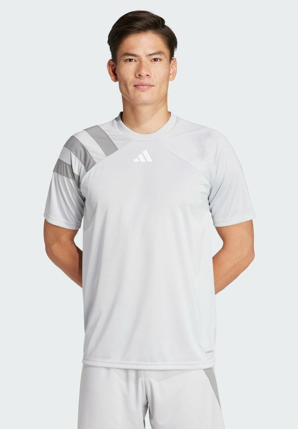 adidas Performance FORTORE 23 JERSEY - Sports T-shirt - team light grey   white