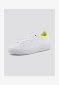 TOM TAILOR Trainers - white-neon-yellow