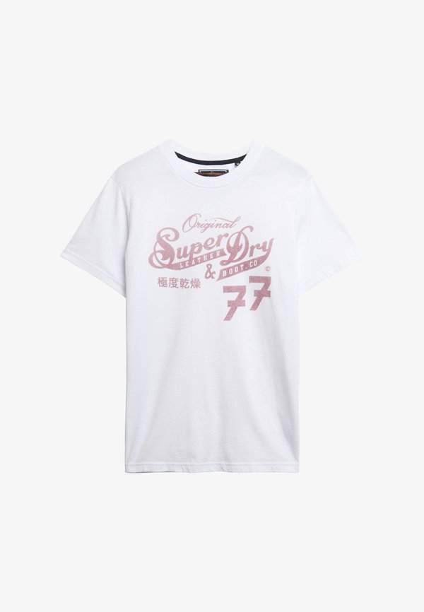 Superdry & Co Print T-shirt - optic