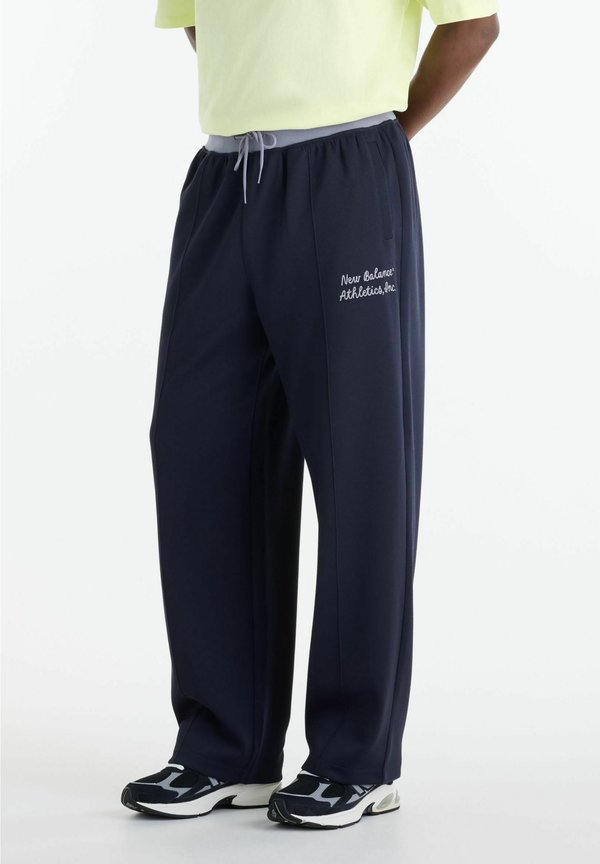 New Balance SPORT LEGACY PIQUE PANT - Tracksuit bottoms - dark night