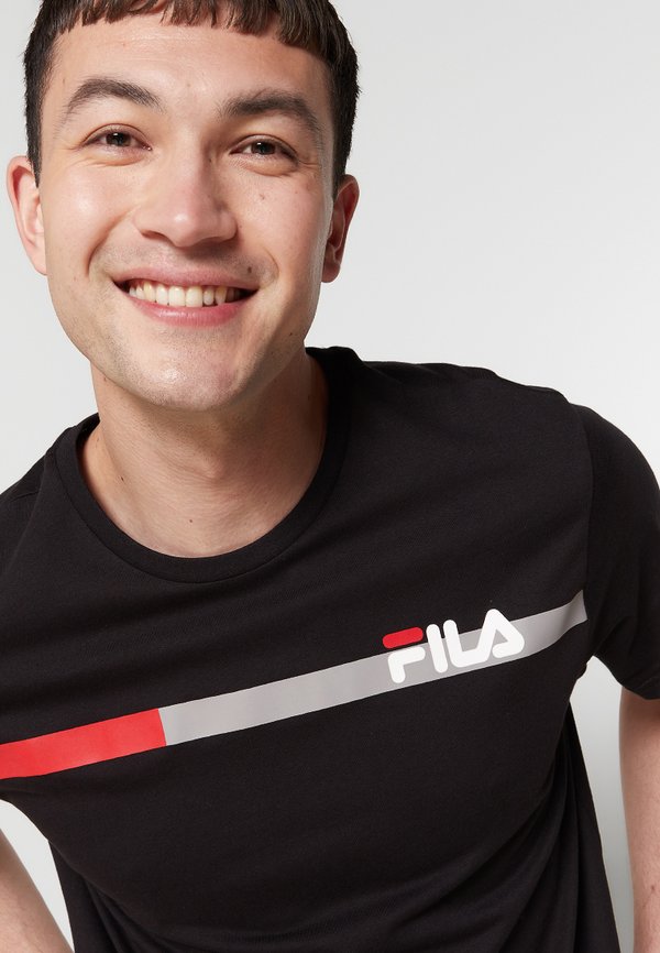 Fila SIDNEY TEE WITH BLOCK STRIPES