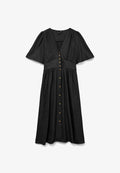 Vero Moda Curve VMCMELANEY Short - Shirt dress - black