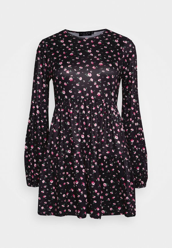 IN THE STYLE DANI DYER TIERED DRESS