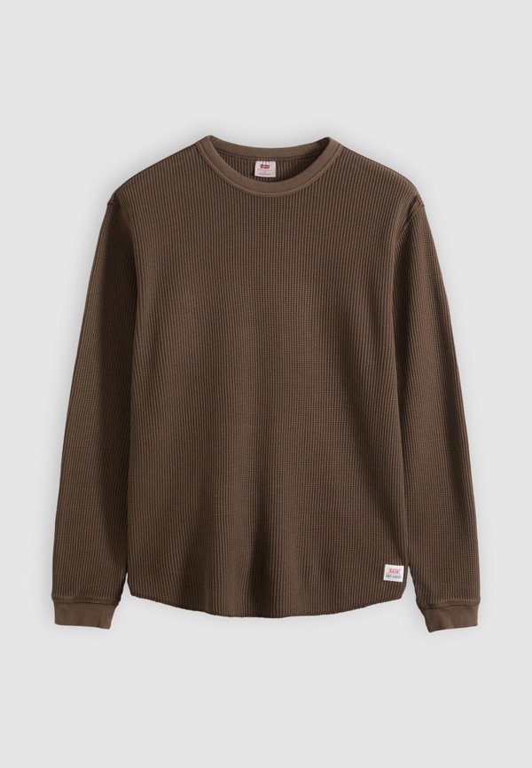 Levi's® THERMAL TEE - Long sleeved top - maitake brown