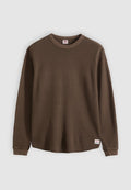 Levi's® THERMAL TEE - Long sleeved top - maitake brown