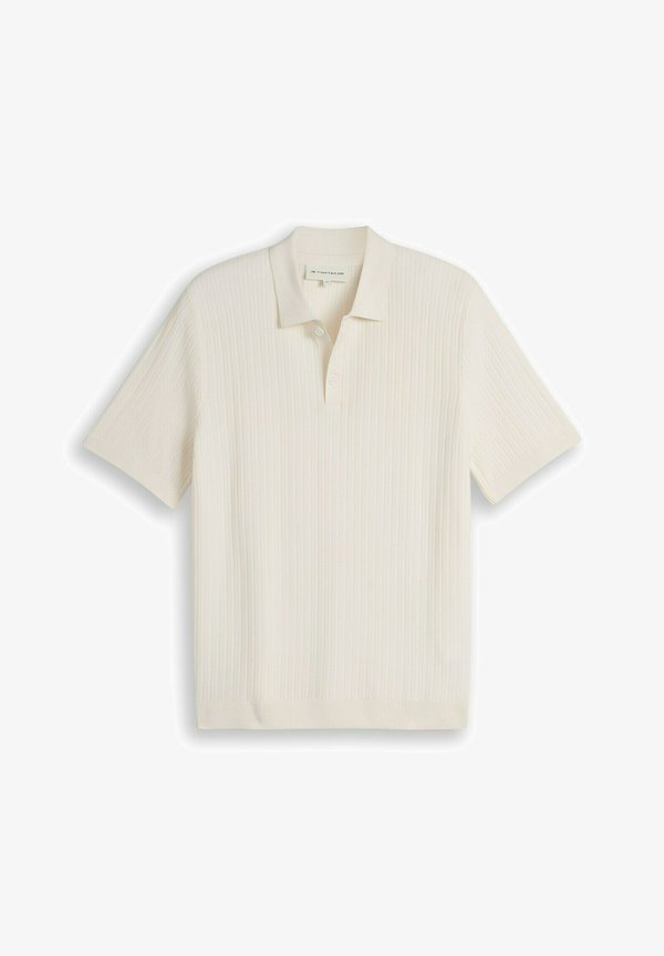 TOM TAILOR Polo shirt - gardenia white