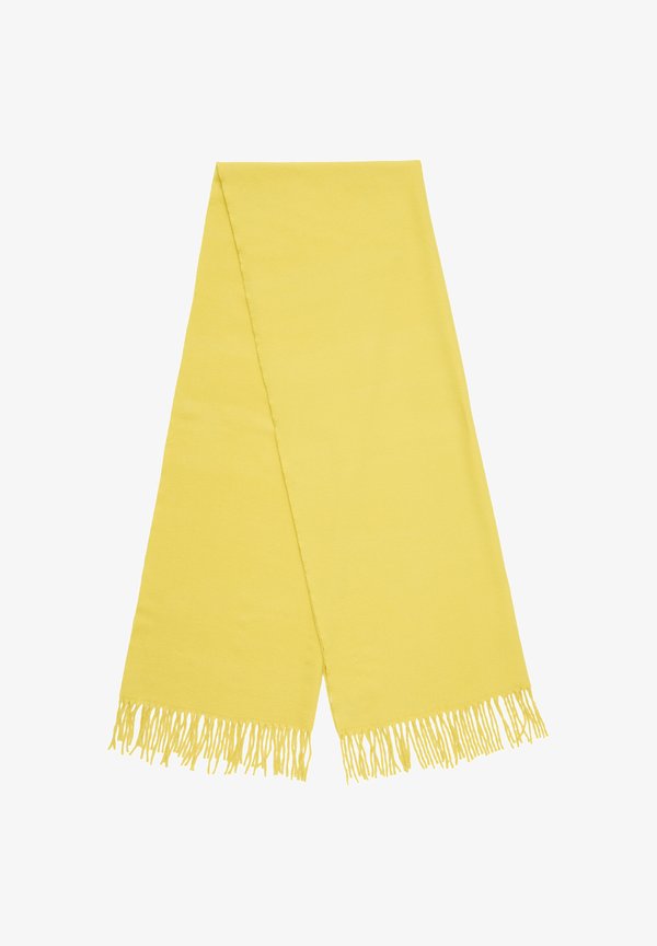 s.Oliver MIT FRANSEN - Scarf - gelb