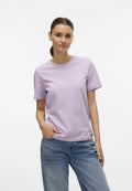 Vero Moda VMPAULINA - Basic T-shirt - orchid bloom