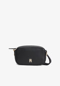 Tommy Hilfiger LOGOTAPE CAMERA - Cross body bag - black