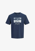 Jack & Jones T-SHIRT T-SHIRT - Print T-shirt - navy blazer