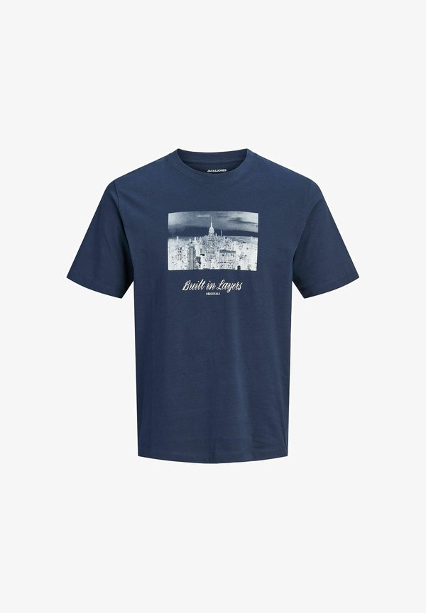 Jack & Jones T-SHIRT T-SHIRT - Print T-shirt - navy blazer