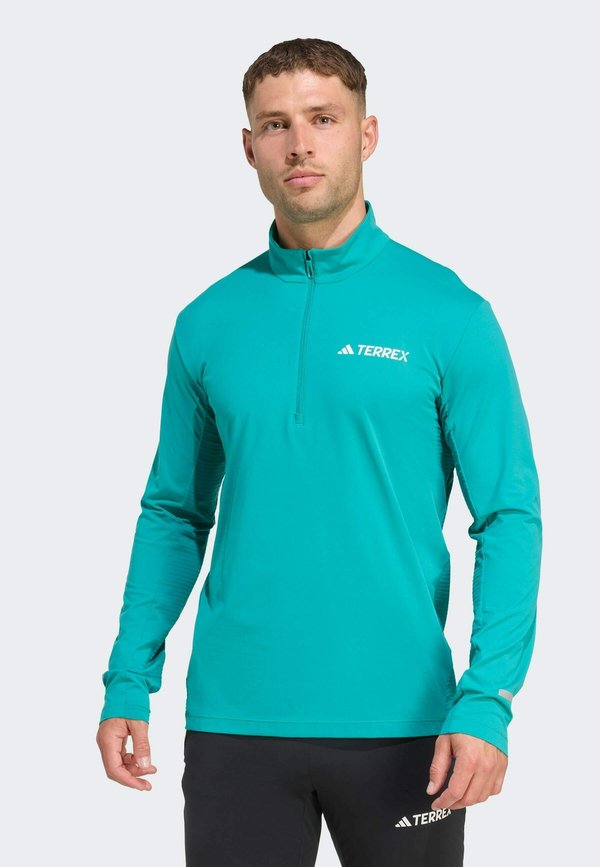 adidas Sportswear LONGSLEEVE - Long sleeved top - pure teal
