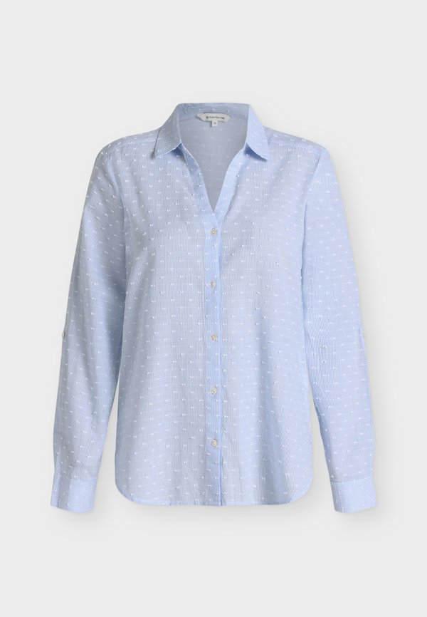 TOM TAILOR Button-down blouse - blue