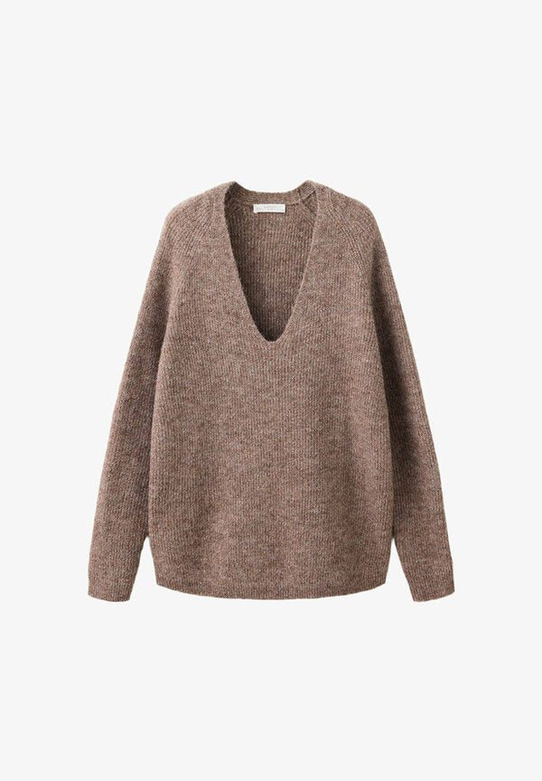 Mango ADULT - Jumper - brown