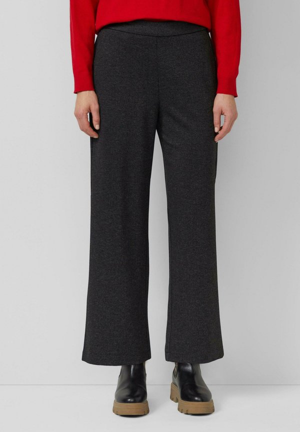 s.Oliver Trousers - schwarz