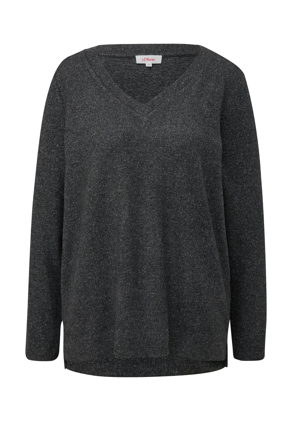 s.Oliver LONGSLEEVE AUS VISKOSEMIX