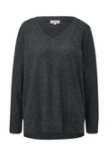 s.Oliver LONGSLEEVE AUS VISKOSEMIX