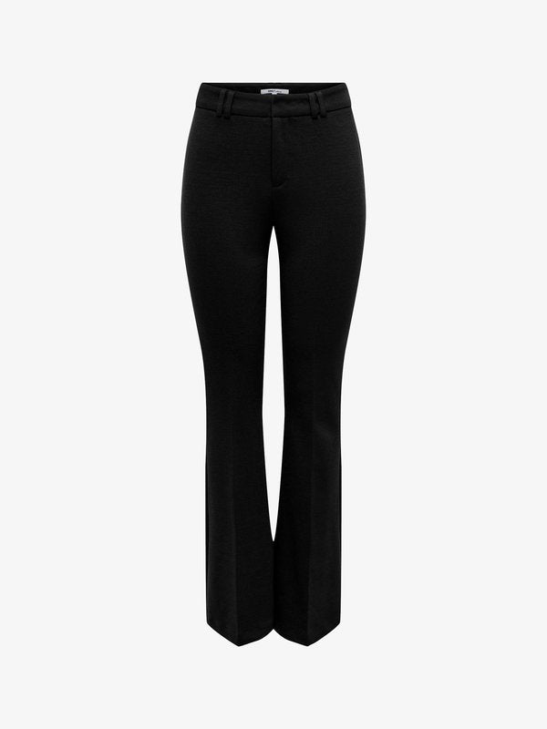 ONLY Classic ONLPEACH Flared Fit - Trousers - schwarz