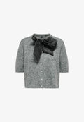 ONLY ONLOLIVIA - Cardigan - dark grey melange