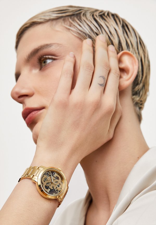 Guess QUATTRO CLEAR - Watch - gold-coloured