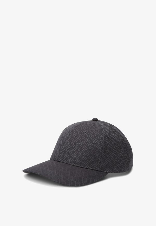 Tommy Hilfiger CORPORATE FLAG JACQUARD BASEBALL CAP - Cap - black