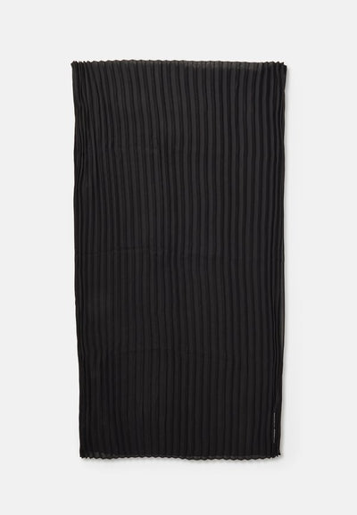 Tommy Hilfiger SCRIPT SCARF - Scarf - black